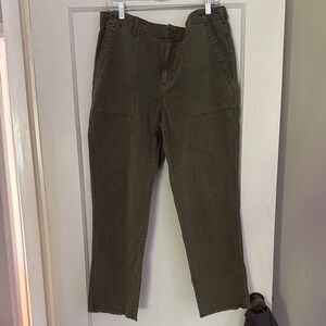 Madewell slim straight utility pant